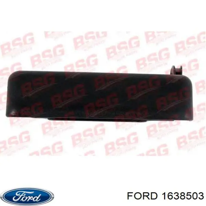 1638503 Ford maçaneta externa dianteira/traseira da porta esquerda