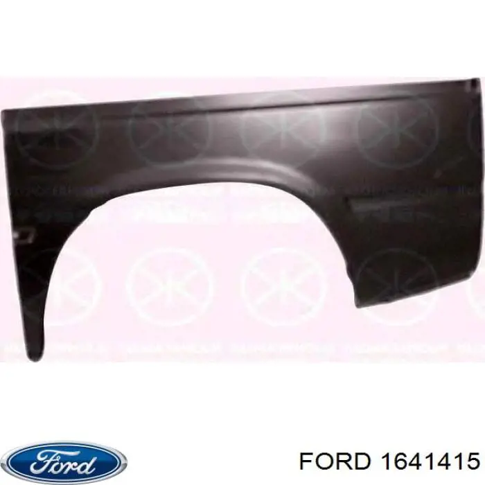 1641415 Ford parte de reparação de arco do pára-lama traseiro direito