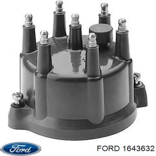 Крышка распределителя зажигания (трамблера) Ford 1643632