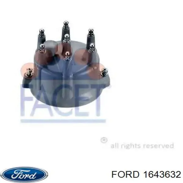 Крышка распределителя зажигания (трамблера) Ford 1643632 цена, от 17.14 USD