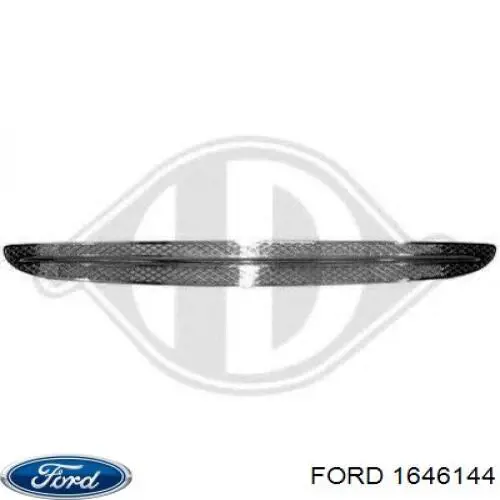 1631604 Ford suporte superior do radiador (painel de montagem de fixação das luzes)