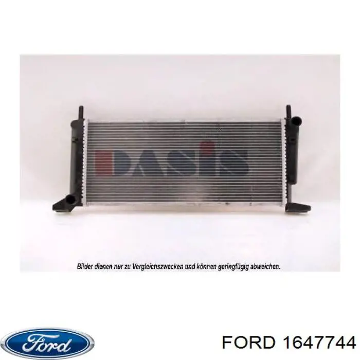 1647744 Ford Радиатор основной
