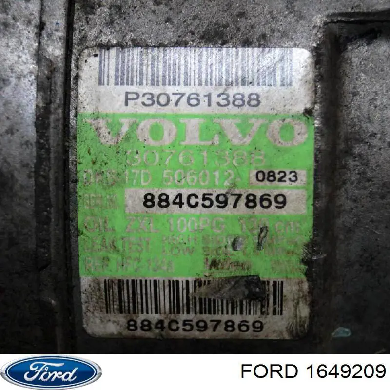 Выпускной клапан двигателя Ford 1649209 цена, от 5.70 USD