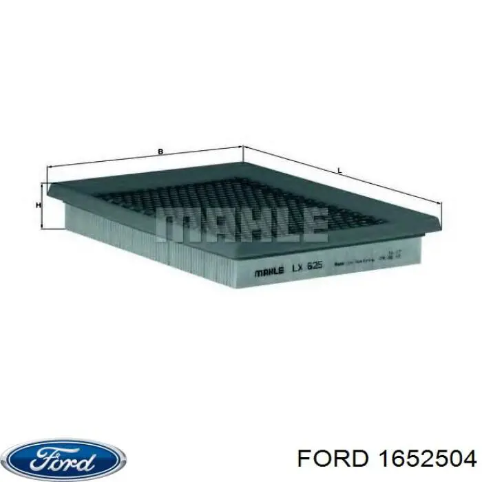 Радиатор охлаждения двигателя Ford 1652504 цена, от 91.26 USD