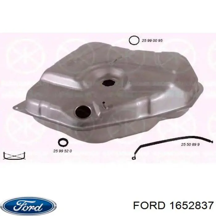 Купить 1652837 Ford Танк топливный