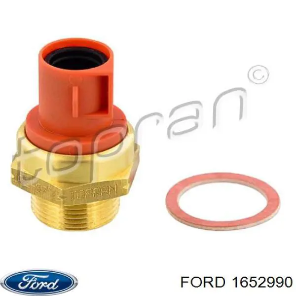 Купить 1652990 Ford Датчик включения вентилятора радиатора 