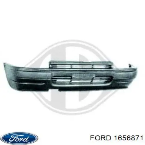1656871 Ford передний бампер