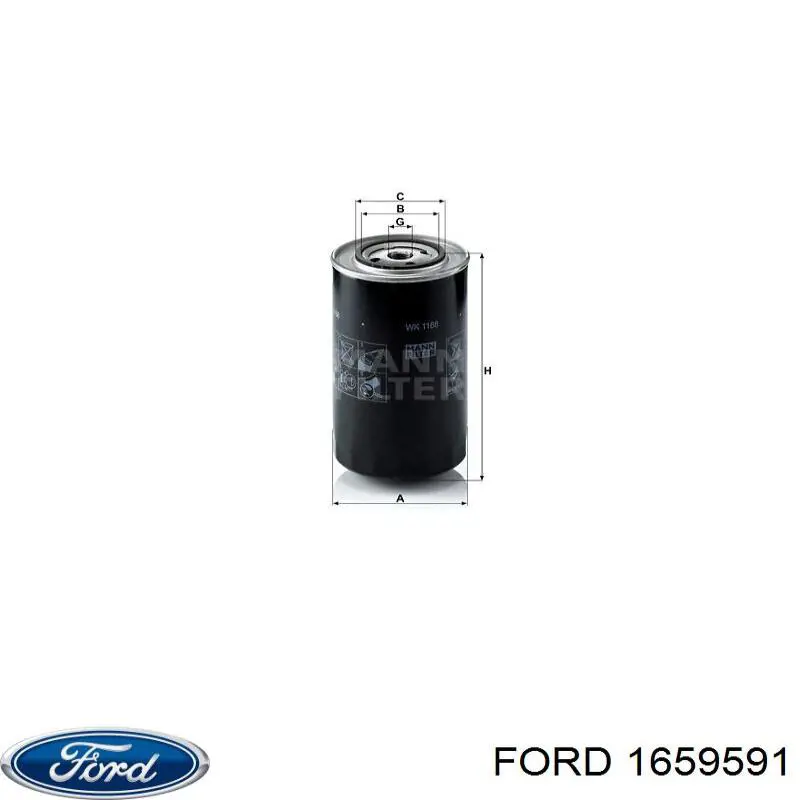 Купить 1659591 Ford Втулка заднего стабилизатора