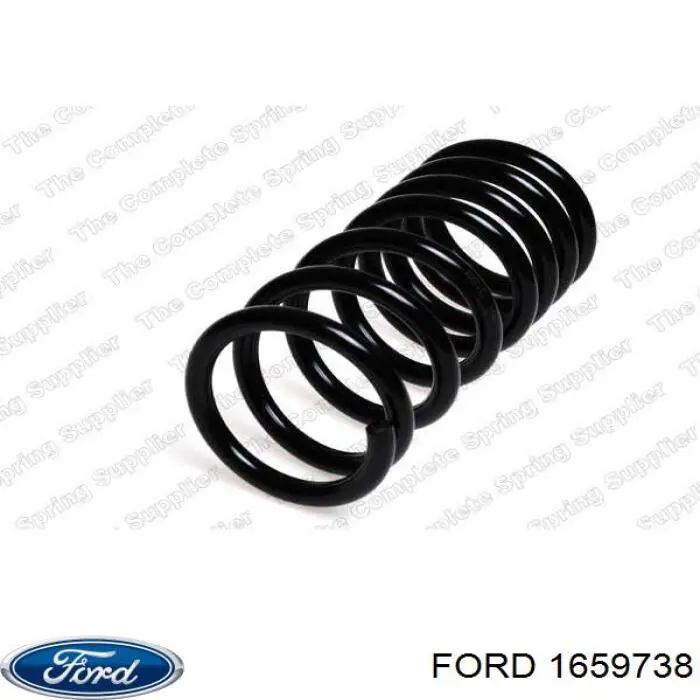 1659738 Ford пружина задняя
