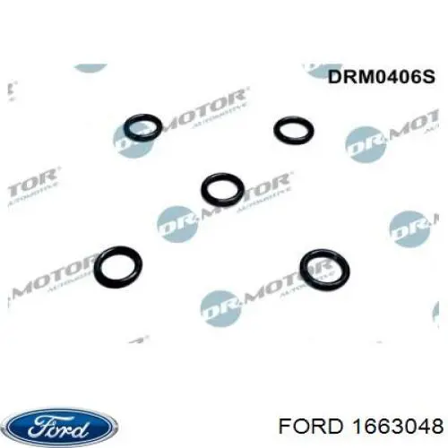 Уплотнительные кольца свечных каналов Ford 1663048 цена, от 0.38 USD