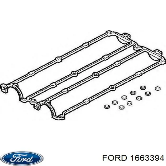 1663394 Ford прокладка клапанной крышки