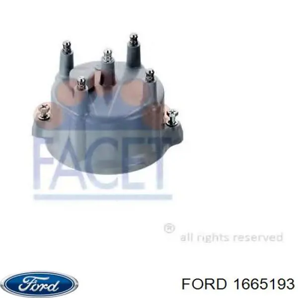 Крышка распределителя зажигания (трамблера) Ford 1665193
