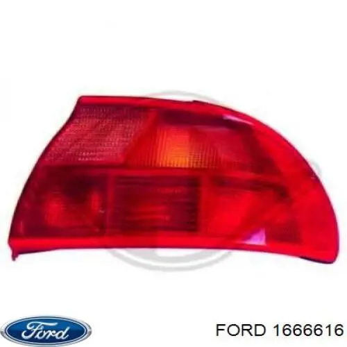 Фонарь задний правый 1666616 Ford