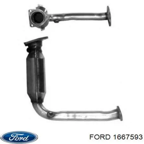 Каталитический нейтрализатор отработавших газов Ford 1338300 цена, от 153.41 USD
