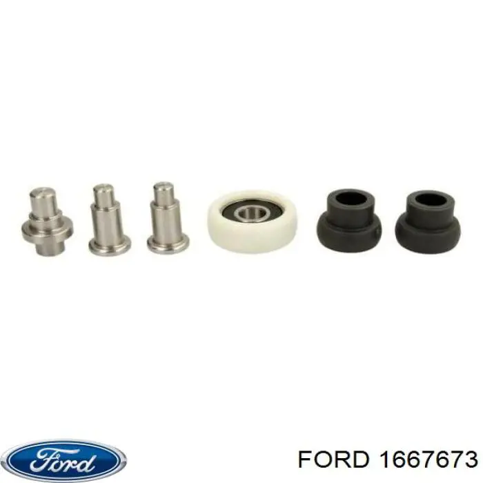 Купить 1667673 Ford Ролик двери боковой (сдвижной) правый нижний