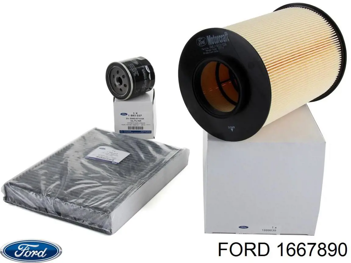 Фильтр масла Ford 1667890