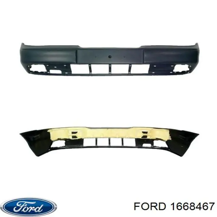1668467 Ford передний бампер