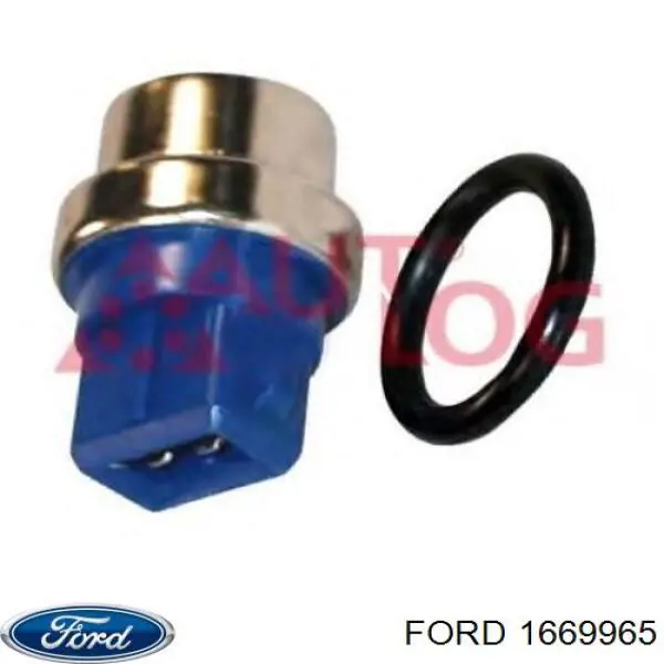 1669965 Ford датчик температуры охлаждающей жидкости
