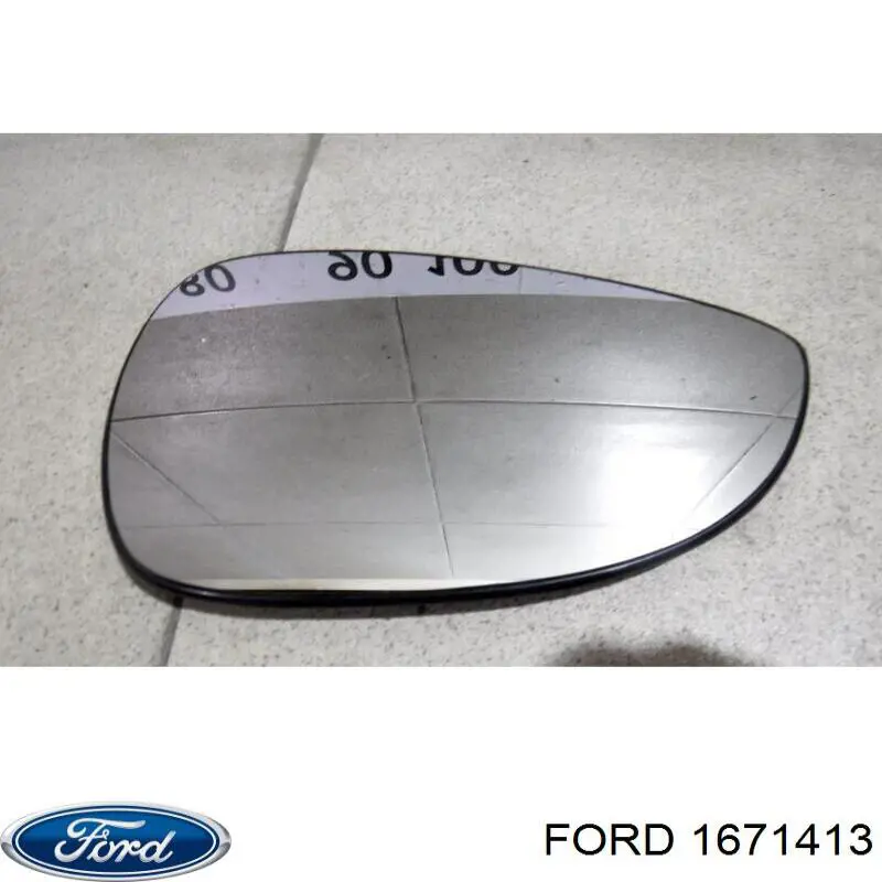 Стекло зеркала заднего вида, правого Ford 1671413 цена, от 38.01 USD