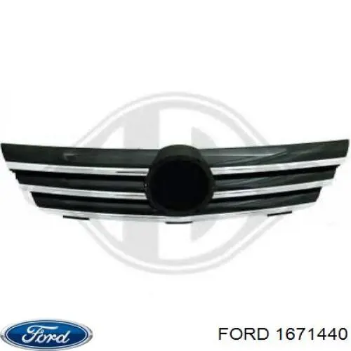 Интеркулер 1671440 Ford