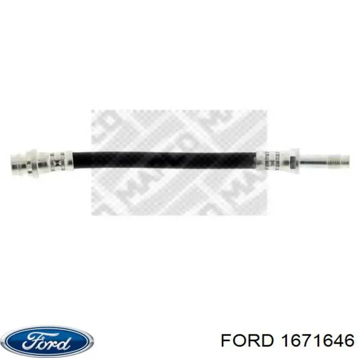 Шланг тормозной передний 1379917 Ford