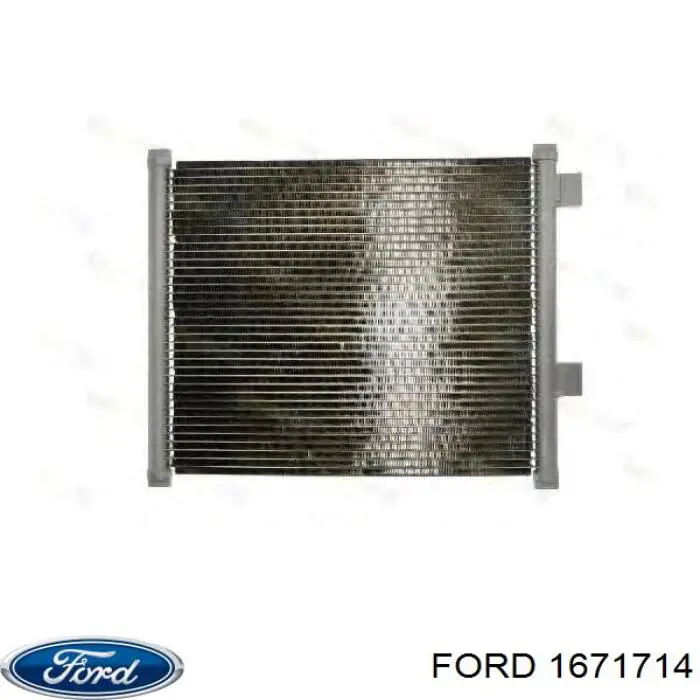 1671714 Ford радиатор кондиционера