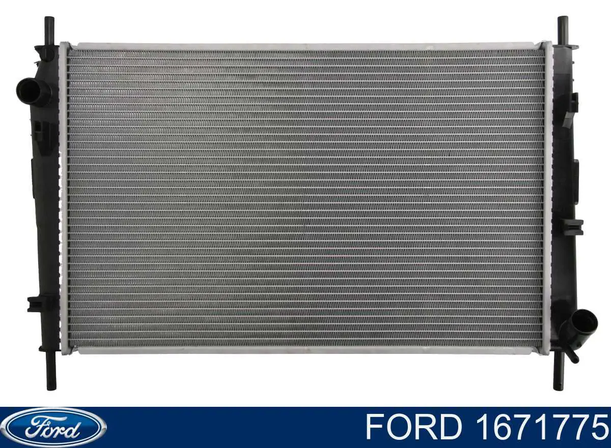 1671775 Ford Радиатор основной