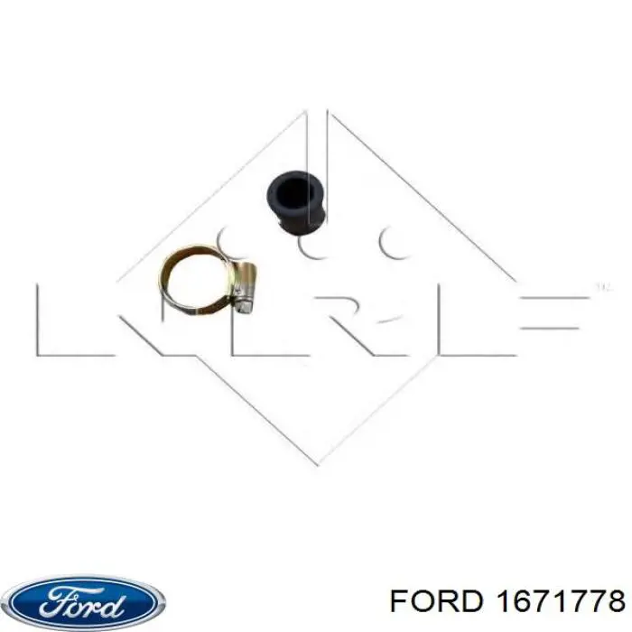 Радиатор охлаждения двигателя Ford 1671778 цена, от 52.11 USD