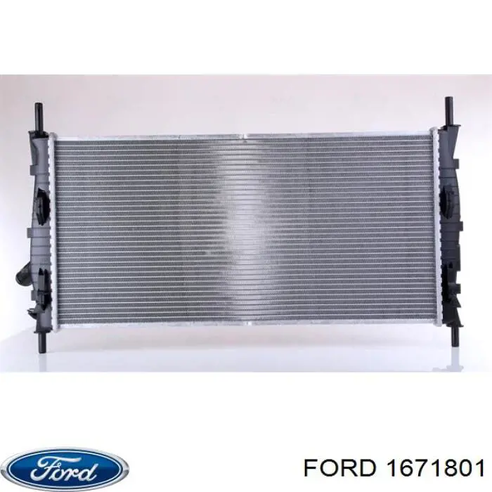 1671801 Ford радиатор