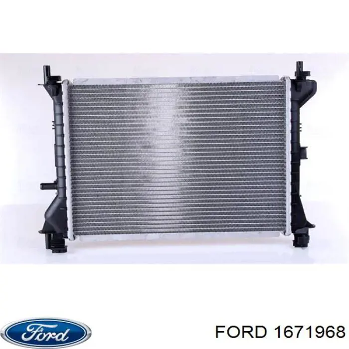 Радиатор 1671968 Ford