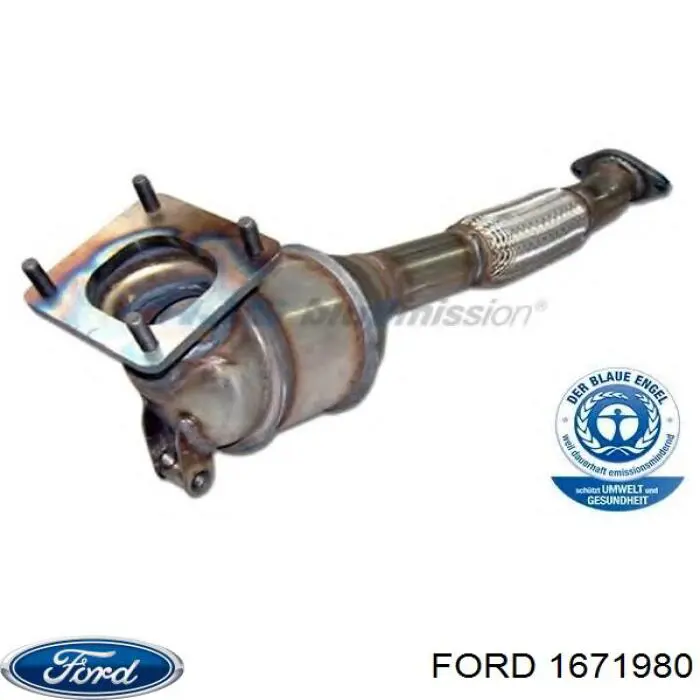 1671980 Ford Конвертор-катализатор