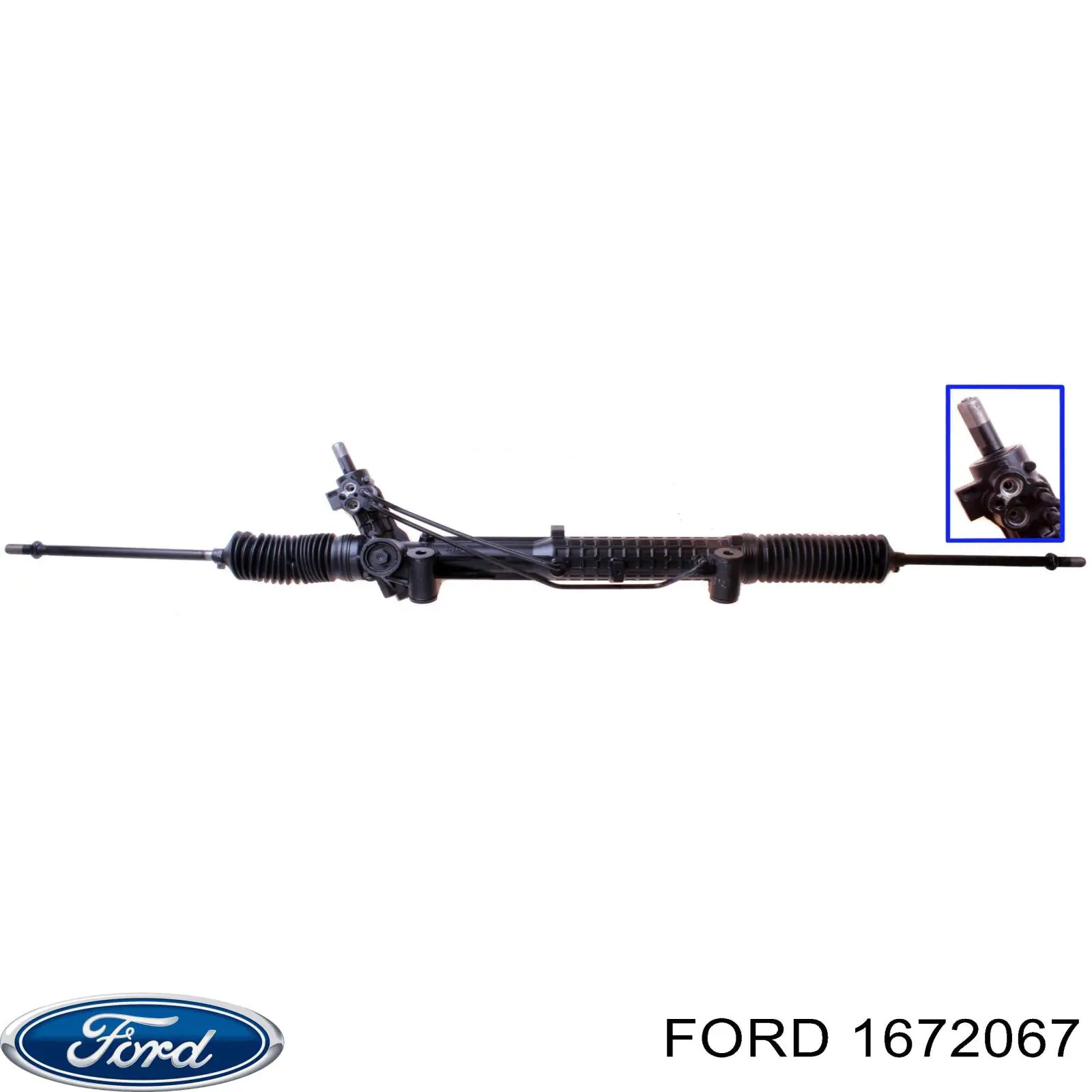 1672067 Ford Управление рулевое в сборе
