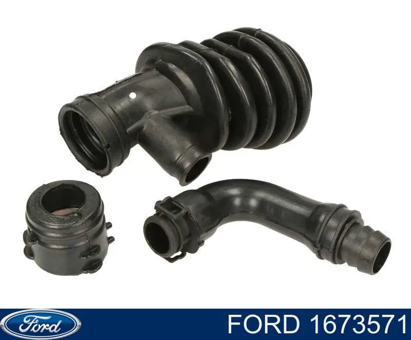 Патрубок воздушный, вход в турбину (наддув) 1673571 Ford