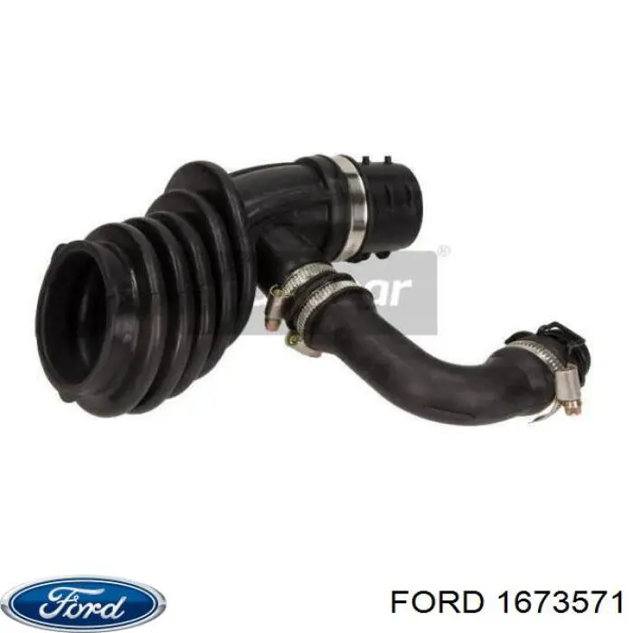 Патрубок воздушный, вход в турбину (наддув) Ford 1673571 цена, от 15.03 USD