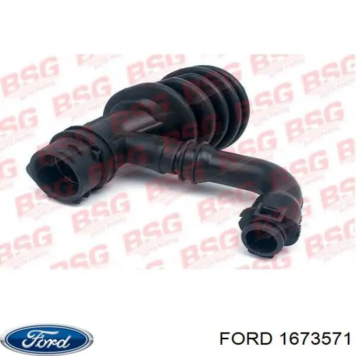 Купить 1673571 Ford Патрубок воздушный, вход в турбину (наддув)