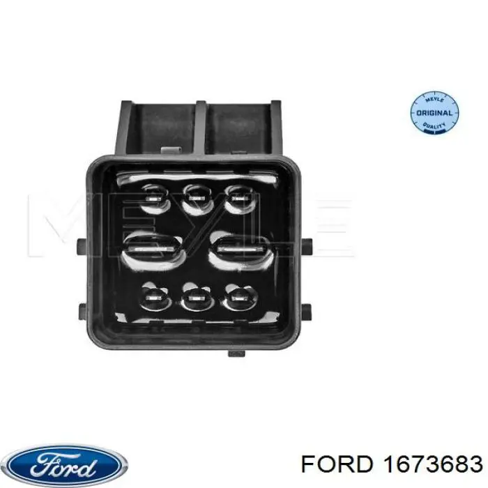 1673683 FORD Relé de los calentadores original y equivalente