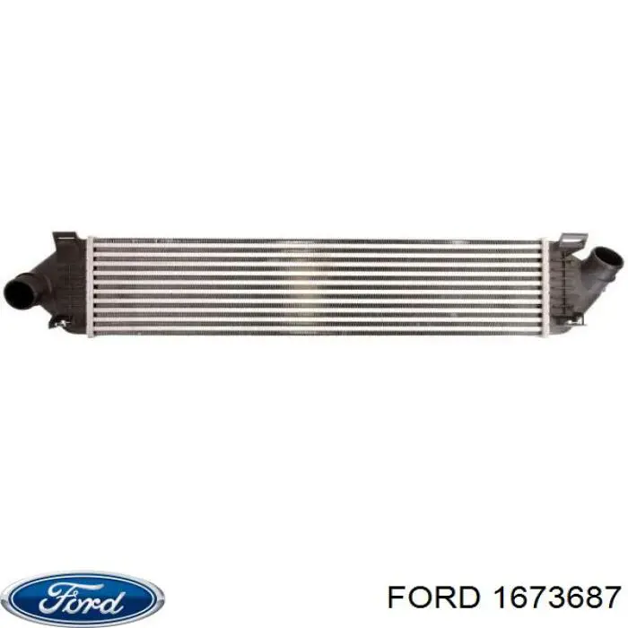 Купить 1673687 Ford Интеркулер