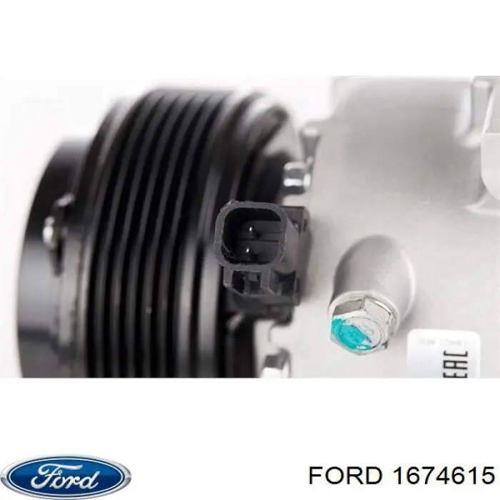 Компрессор кондиционера 1674615 Ford