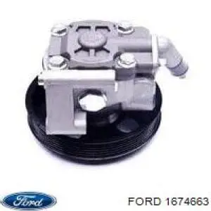 1674663 Ford bomba da direção hidrâulica assistida