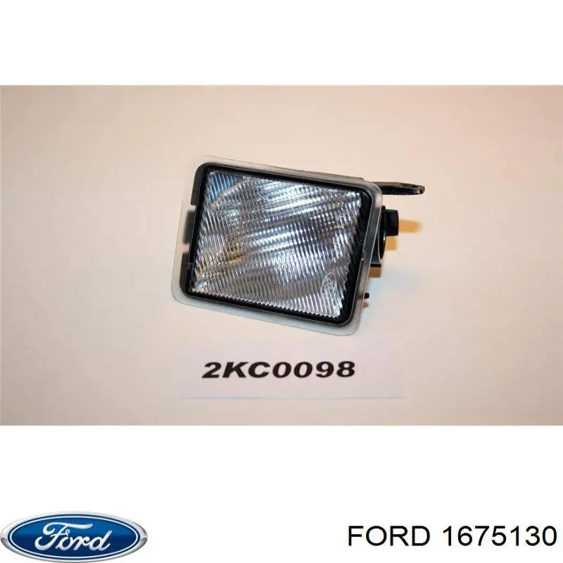 1675130 Ford lâmpada da luz de fundo na porta