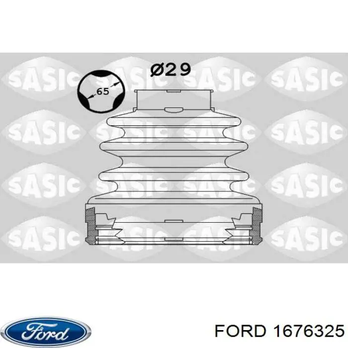 Купить 1676325 Ford Пыльник гранаты наружный, передний