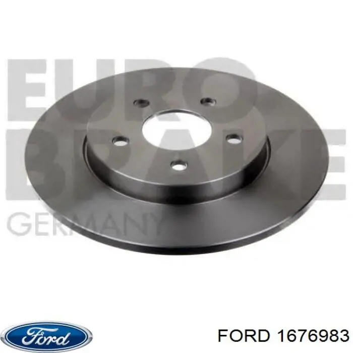 Тормозные диски 1676983 Ford