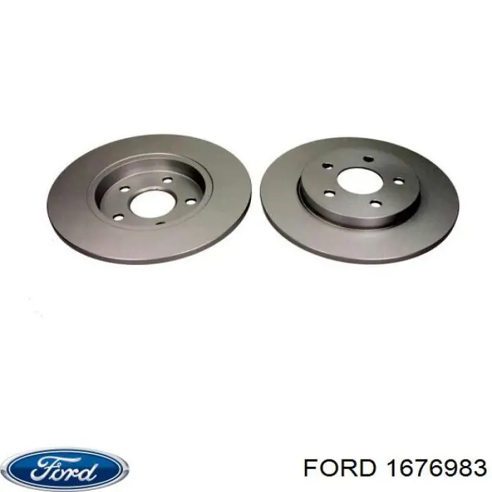 Задний дисковый тормоз Ford 1676983