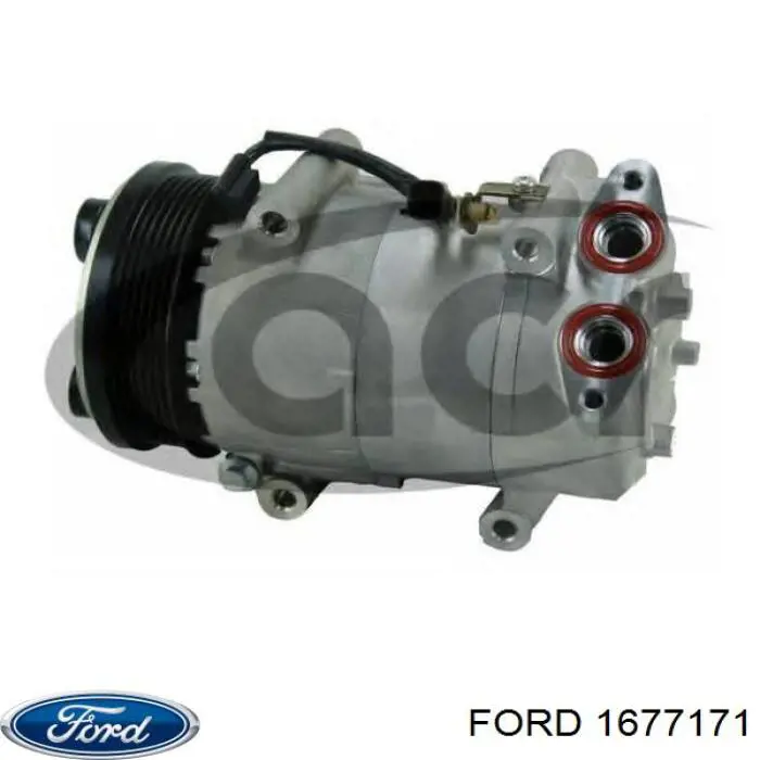 Купить 1677171 Ford Компрессор климатической установки