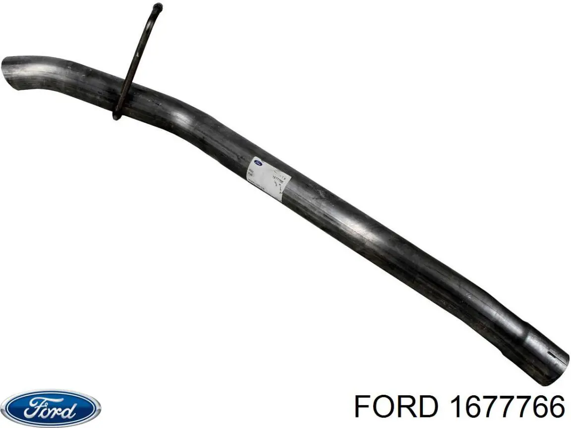 Глушитель, задняя часть 1677766 Ford