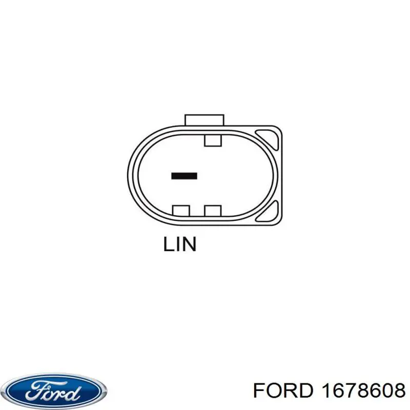 Купить 1678608 Ford Генератор