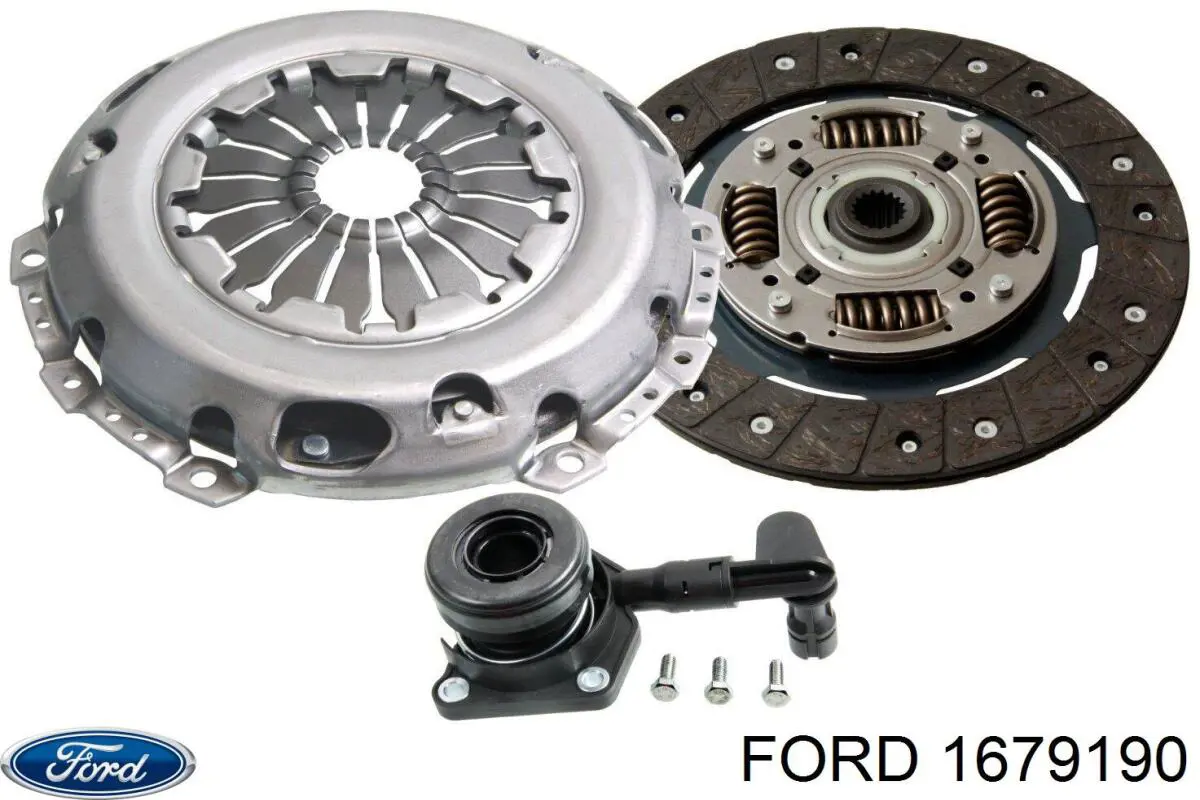 Комплект сцепления (3 части) Ford 1679190 цена, от 119.44 USD