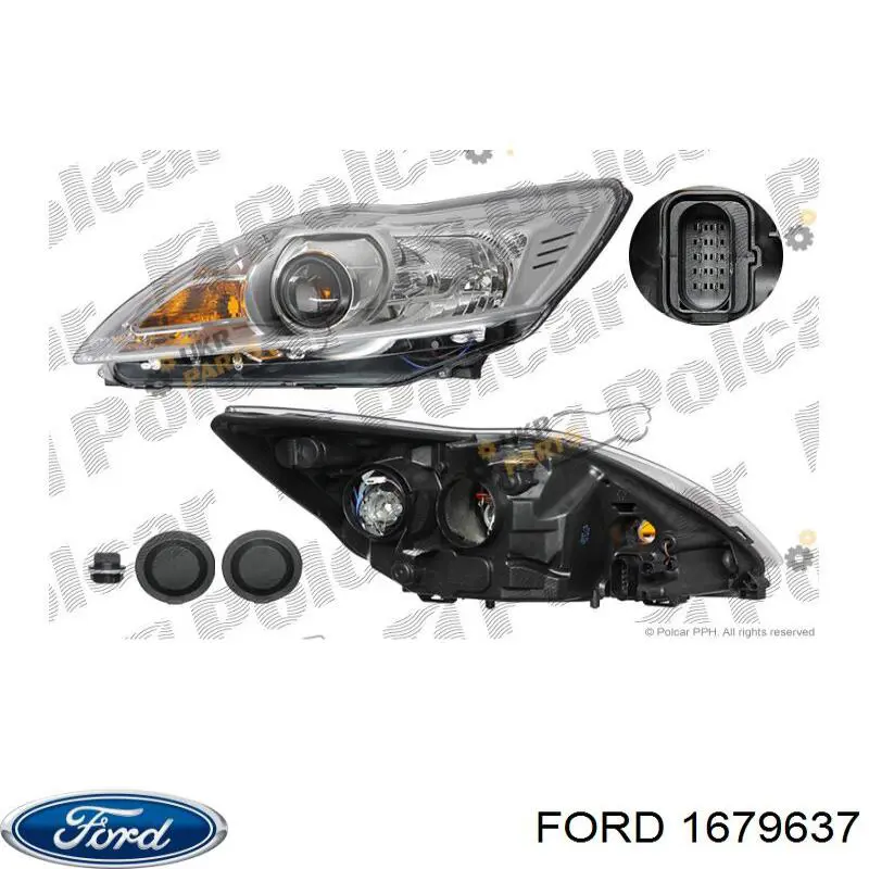 Фара левая Ford 1755405 цена, от 227.25 USD