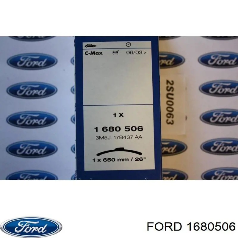 1680506 Ford щетка-дворник лобового стекла водительская