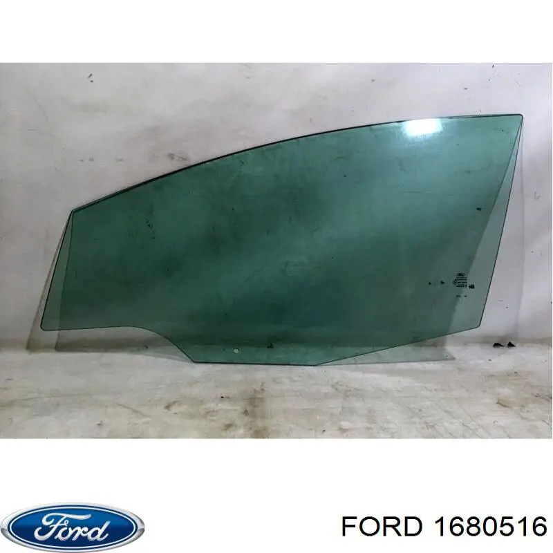 1680516 Ford стекло двери передней левой